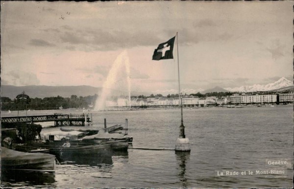 Genève - La Rade et le Mont-Blanc Vorderseite