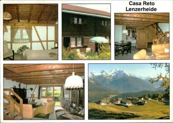 Lenzerheide-Sporz, Casa Reto Vorderseite