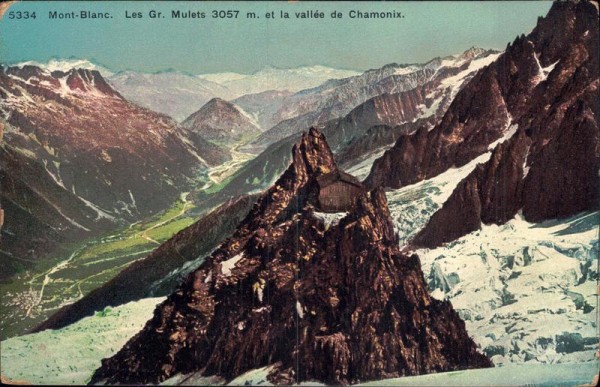 Les Gr. Mulets et la vallée de Chamonix Vorderseite