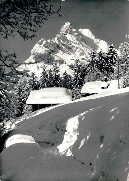 Braunwald, Blick gegen Ortstock Vorderseite