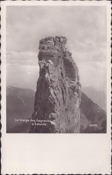 La vierge des gagneries à Salanfe Vorderseite