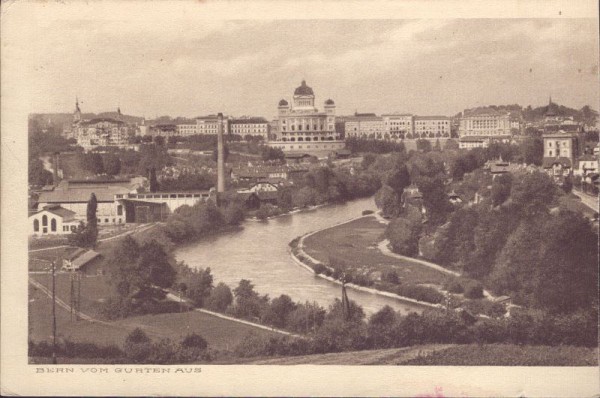 Bern von Gurten aus