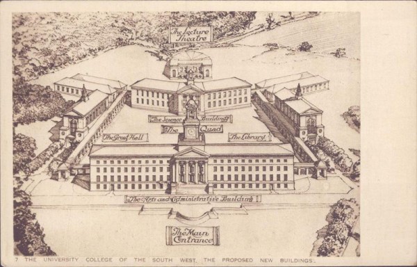 The University of the South West - The Proposed New Buildings Vorderseite