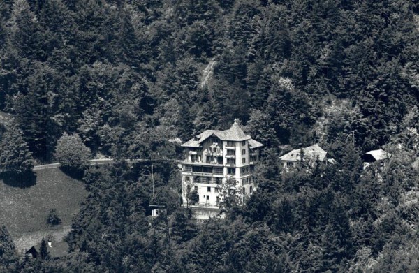 Hotel Bären, Sundlauenen am Thunersee  -  Flugaufnahmen Vorderseite