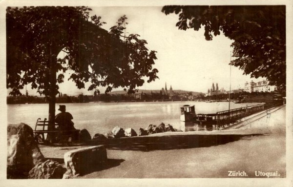 Zürich, Utoquai Vorderseite