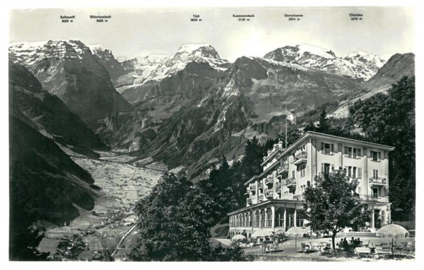 Braunwald, Hotel Braunwald Vorderseite