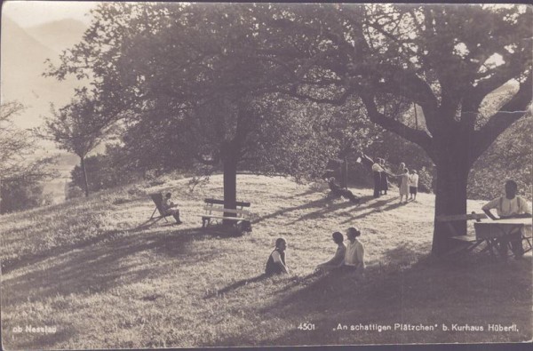 Nesslau, beim Kurhaus Hüberli Vorderseite