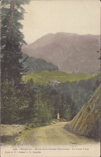 Dauphiné - Route de la Grande Chartreuse - La Croix Verte