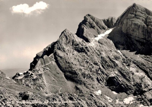 Tierwies mit Aufstieg zum Säntis Vorderseite