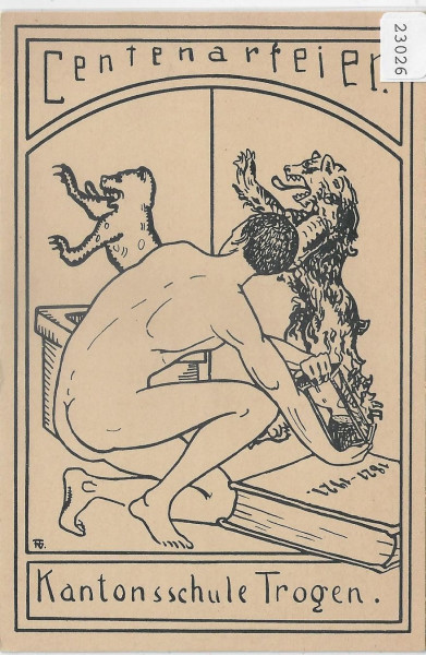 Centenarfeier Kantonsschule Trogen 1921