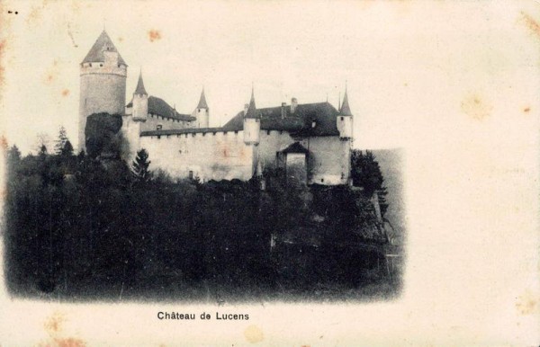 Chateau de Lucens Vorderseite