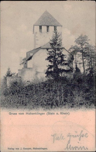 Gruss vom Hohenklingen (Stein am Rhein) Vorderseite