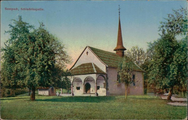 Sempach - Schlachtkapelle Vorderseite