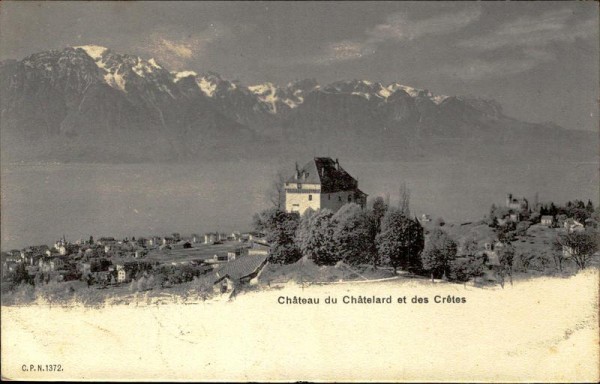 Château du Châtelard (Vaud) Vorderseite