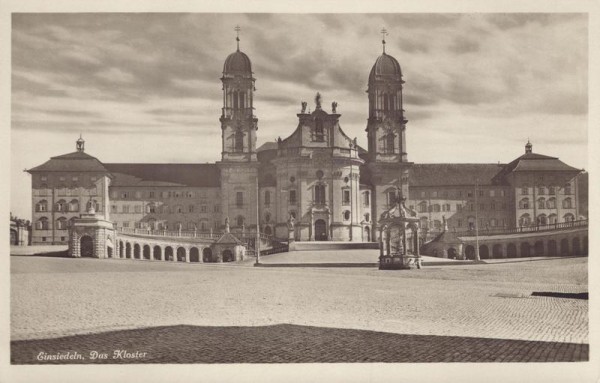 Kloster Einsiedeln Vorderseite