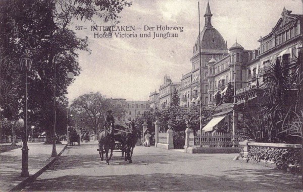 Interlaken - Der Höheweg Hotels Victoria und Jungfrau