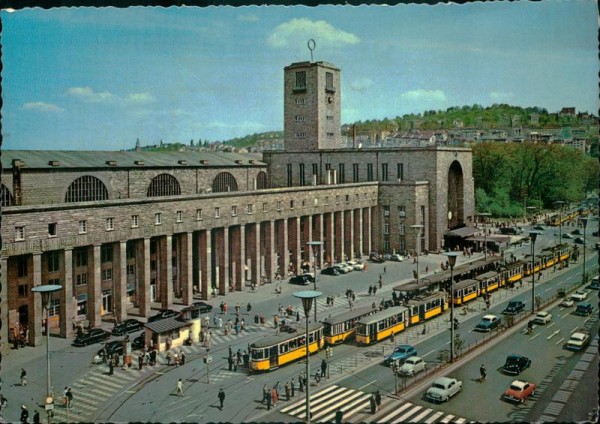 Stuttgart,Hauptbahnhof Vorderseite