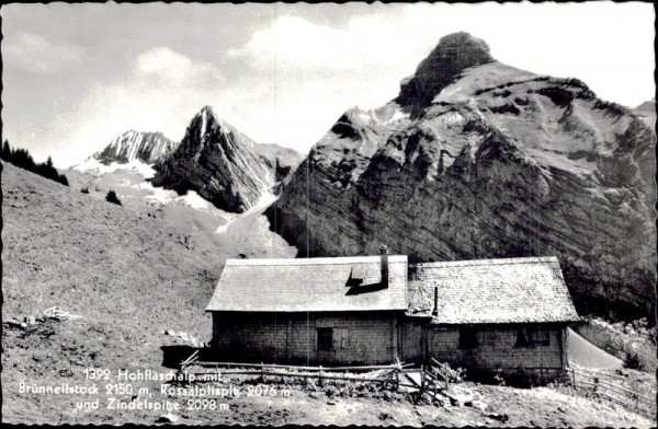 Brünnelistock (2150 m)  Vorderseite