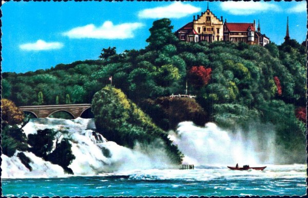 Rheinfall, Schlössli Wörth Vorderseite