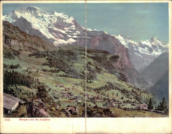 Wengen und die Jungfrau Vorderseite