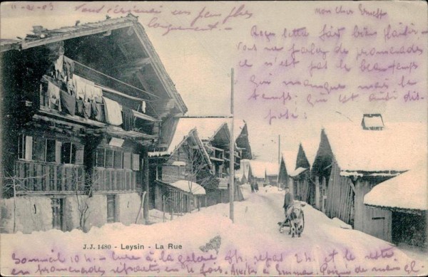 Leysin - La Rue Vorderseite
