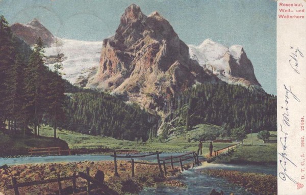 Well- und Wetterhorn Vorderseite