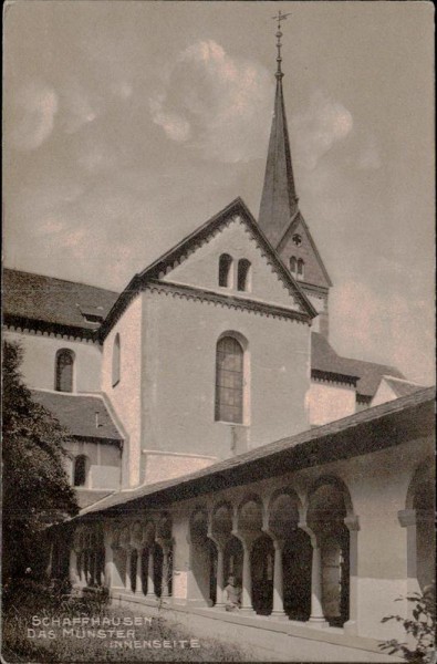 Schaffhausen, Münster Vorderseite