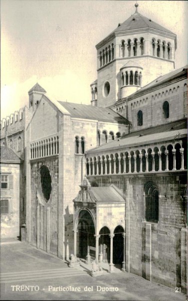Trento - Particolare del Duomo Vorderseite