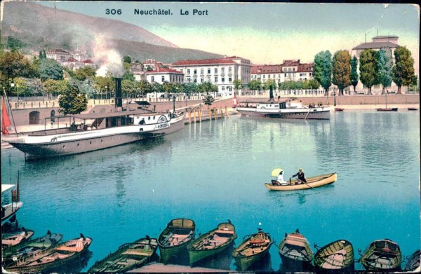 Neuchâtel, Le Port Vorderseite