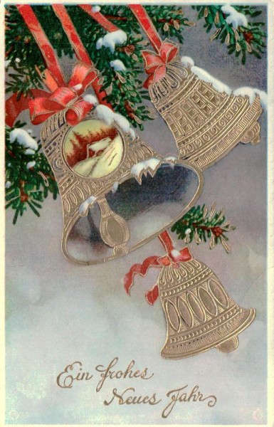 Ein frohens Neues Jahr Vorderseite