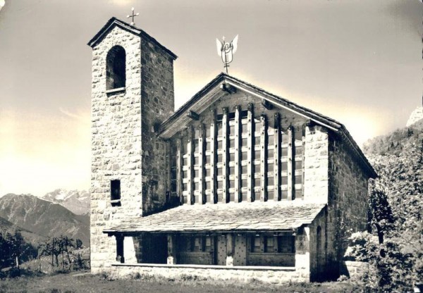 Walenstadtberg. Bruder-Klausen-Kapelle Vorderseite