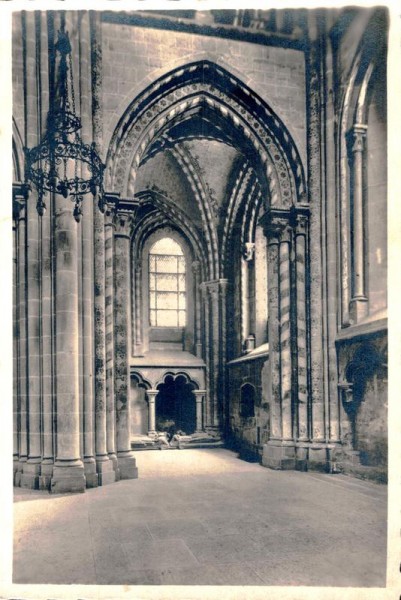 Cathédrale de Lausanne. La Chapelle de la Vierge Vorderseite