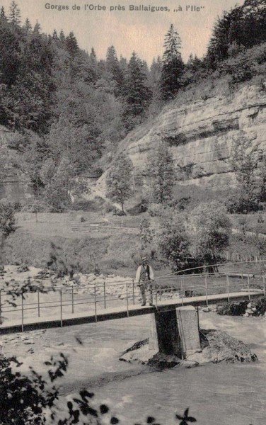Gorges de L'Orbe prés Ballaigues, à Ille Vorderseite