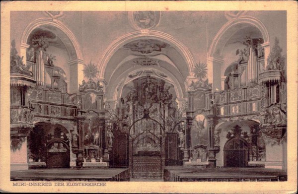 Muri-Inners der Klosterkirche Vorderseite