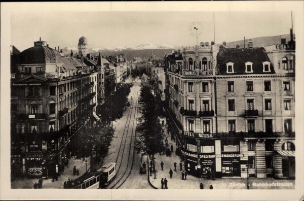Zürich - Bahnhofstrasse  Vorderseite