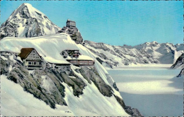 Jungfraujoch (3454 m) Vorderseite