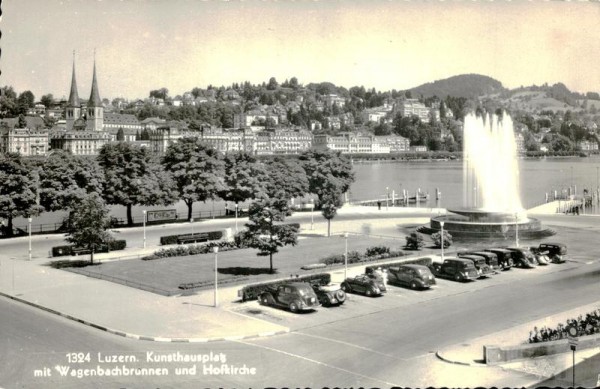 Kunsthausplatz, Luzern Vorderseite