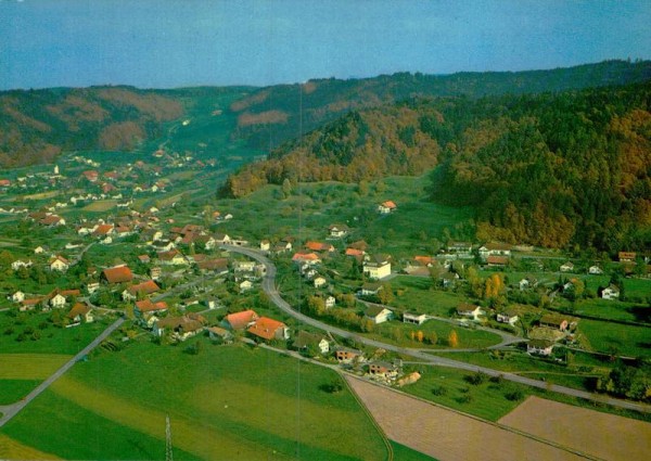 Moosleerau AG - Flugaufnahmen Vorderseite