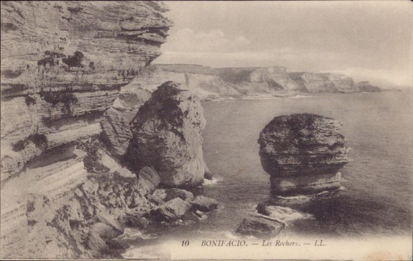 Bonifacio, les Rochers