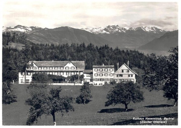 Kurhaus Hasenstrick, Bachtal Vorderseite