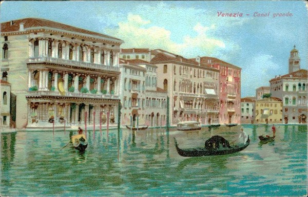 Venezia - Canal grande Vorderseite