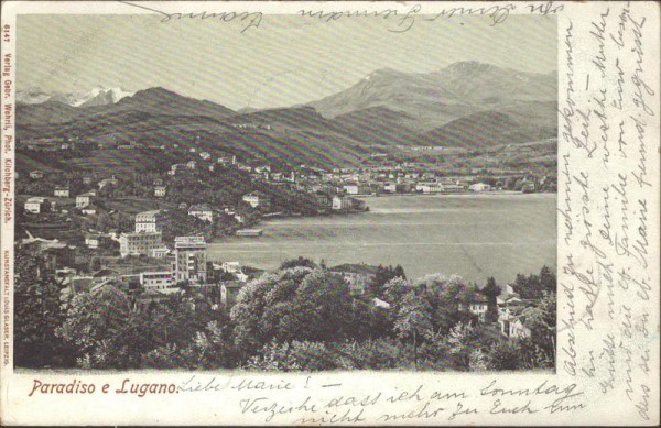 Paradiso e Lugano Vorderseite