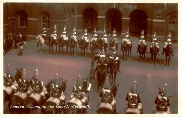 London, Changing the Guard Vorderseite