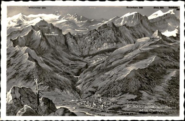 Loèche-les-Bains/Leukerbad Vorderseite