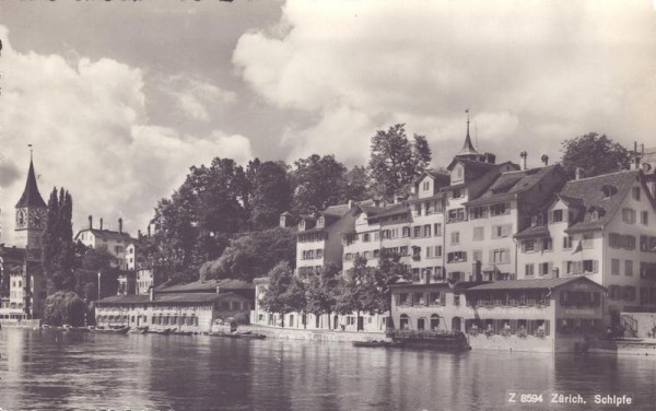 Zürich. Schipfe Vorderseite