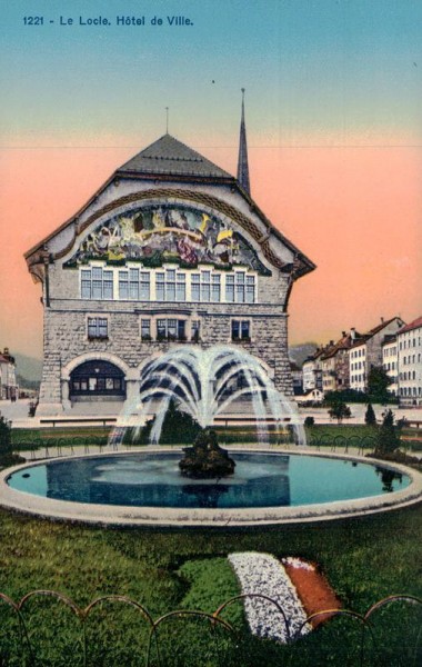 Le Locle, Hotel de Ville Vorderseite