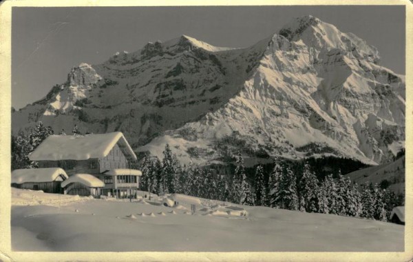 Pension-Restaurant Schermtanne, Adelboden  Vorderseite