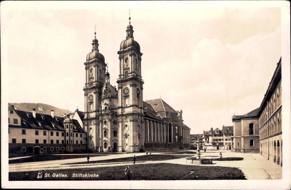 Stiftskirche St. Gallen Vorderseite
