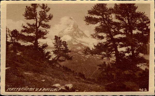 Matterhorn (4478 m) Vorderseite