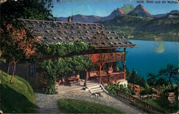 Rütli und die Mythen Vorderseite